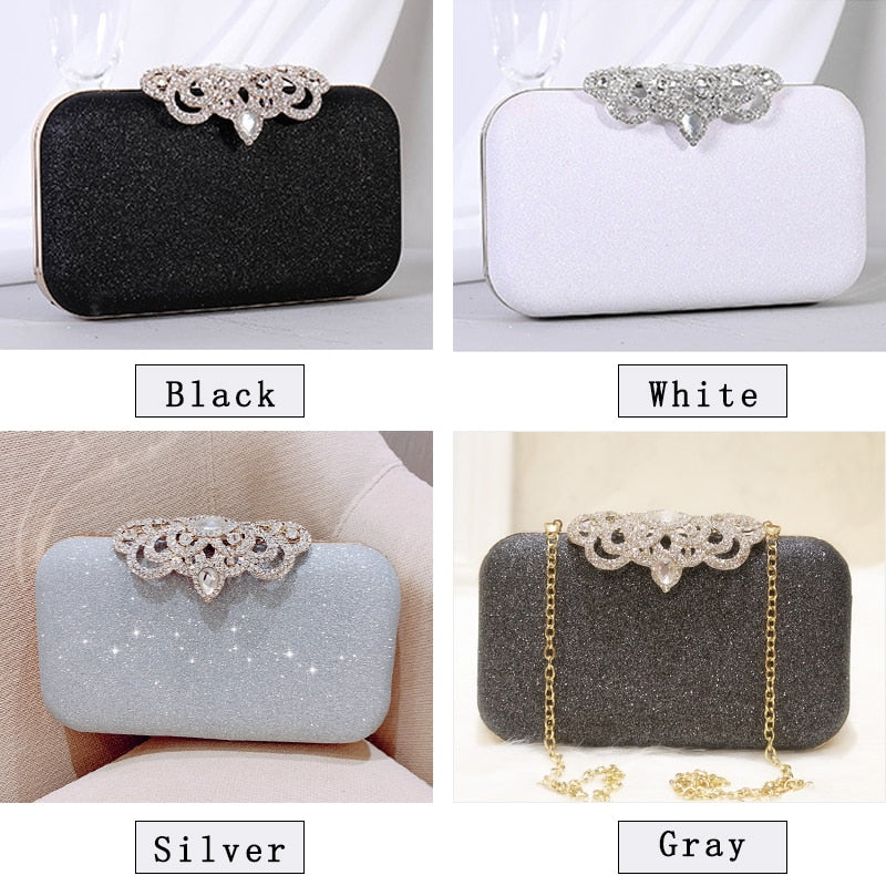 Meloke new fashion Sequined Scrub Clutch Women&#39;s Evening Bags Bling Day Clutches Gold Wedding Purse Female Handbag MN2023