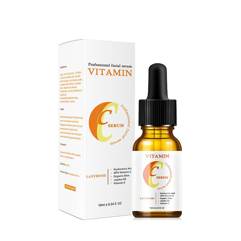 Retinol Serum Anti Wrinkle Fade Dark Spots Vitamin C Facial Serum