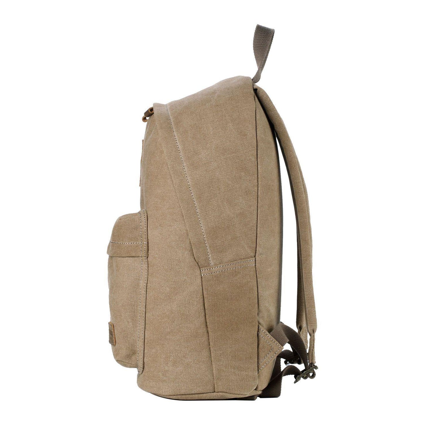 TRP0384 Troop London Heritage Canvas Backpack, Casual Daypack - CARYMEN