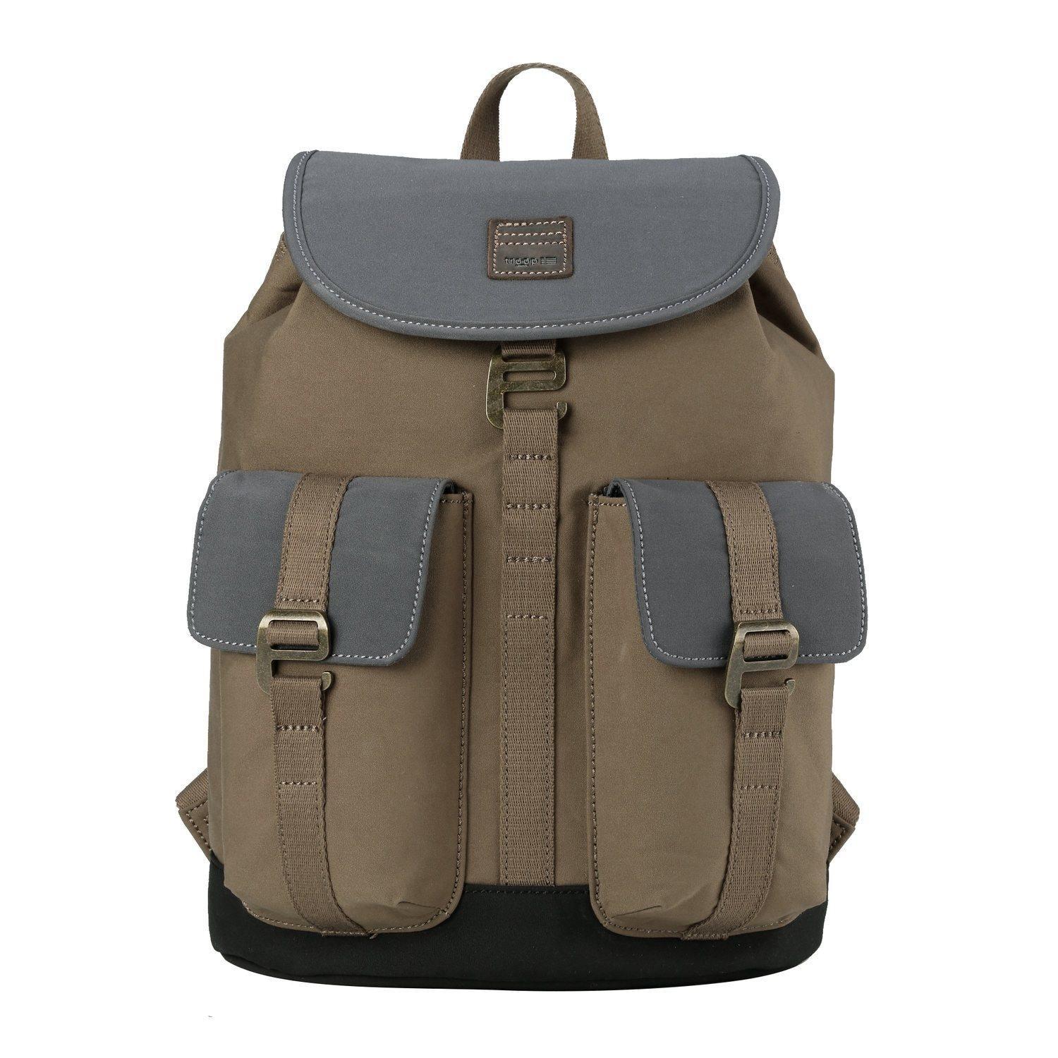 TRP0521 Troop London Heritage Light Weight Casual Daypack, Laptop Backpack - CARYMEN