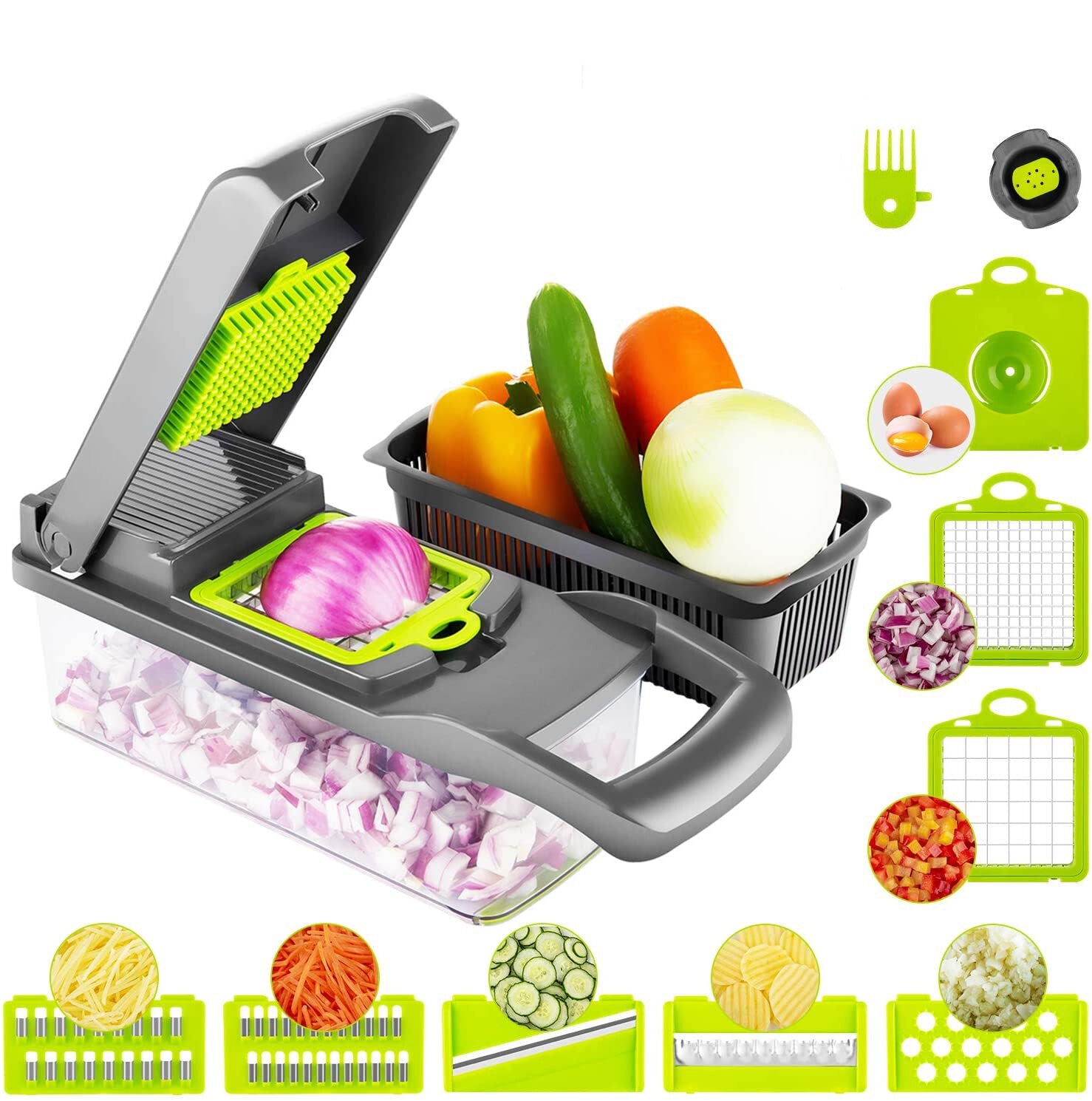 14 In 1 Multifunctional Vegetable Chopper - CARYMEN