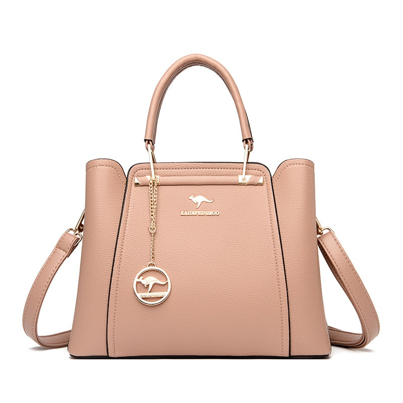 Women's Classic Leather Bag - Aussie - CARYMEN