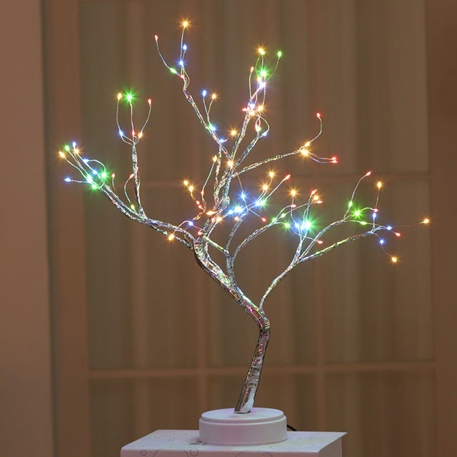 Coquimbo 36/108 LEDS Night Light Bonsai Tree Light Gypsophila Lights Home Party Wedding Indoor Decoration Night Light - CARYMEN