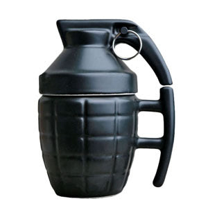 Creative Grenade Coffee Mugs  Practical Water cup with Lid Funny Gifts Granada creativa taza de cafe - CARYMEN