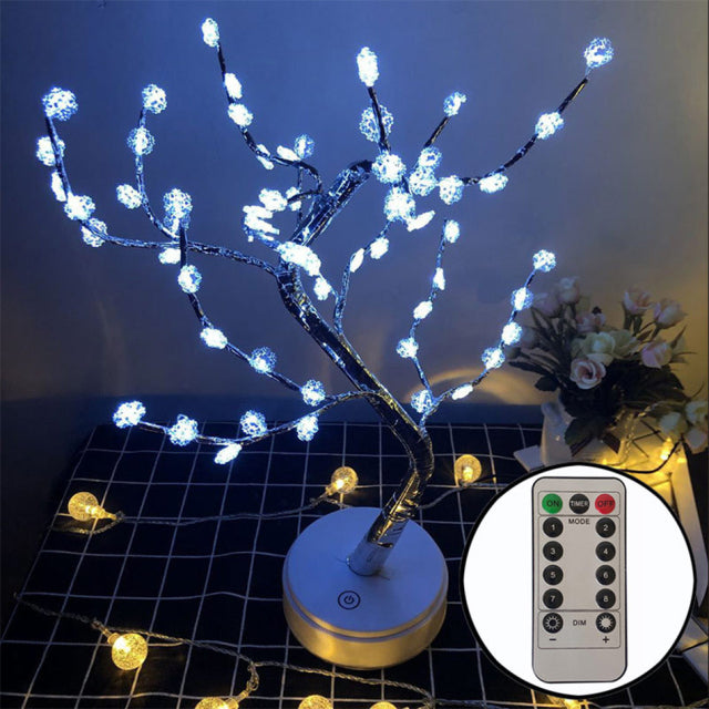 Coquimbo 36/108 LEDS Night Light Bonsai Tree Light Gypsophila Lights Home Party Wedding Indoor Decoration Night Light - CARYMEN