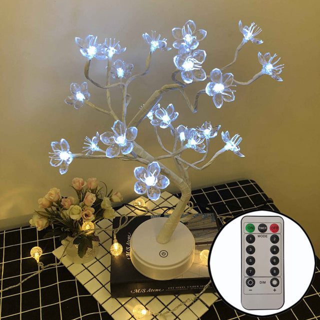 Coquimbo 36/108 LEDS Night Light Bonsai Tree Light Gypsophila Lights Home Party Wedding Indoor Decoration Night Light - CARYMEN